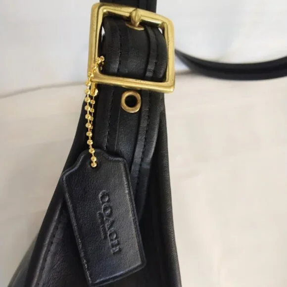 Coach Vintage Black Leather Legacy Janice Crossbody - Picture 9 of 15